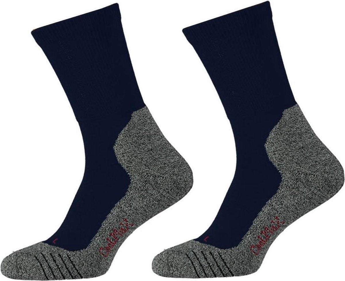 6-Pack Koele Wandelsokken Xtreme Hiking - Marine - Unisex - Maat 45-47