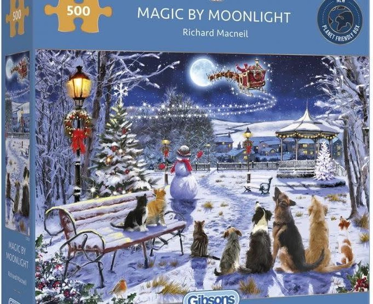 Gibsons puzzel Magic by Moonlight - 500 stukjes