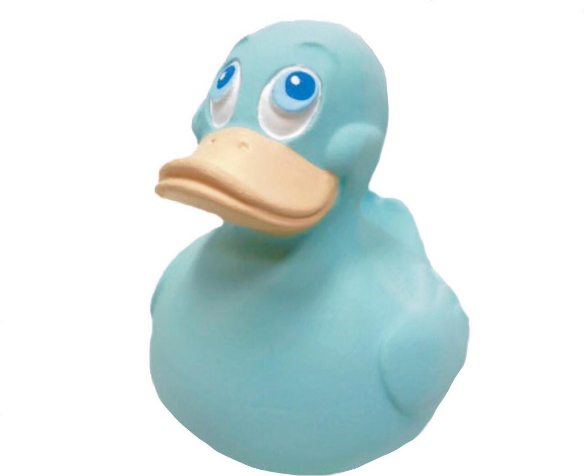 Lanco Rubberen Badeend Blauw