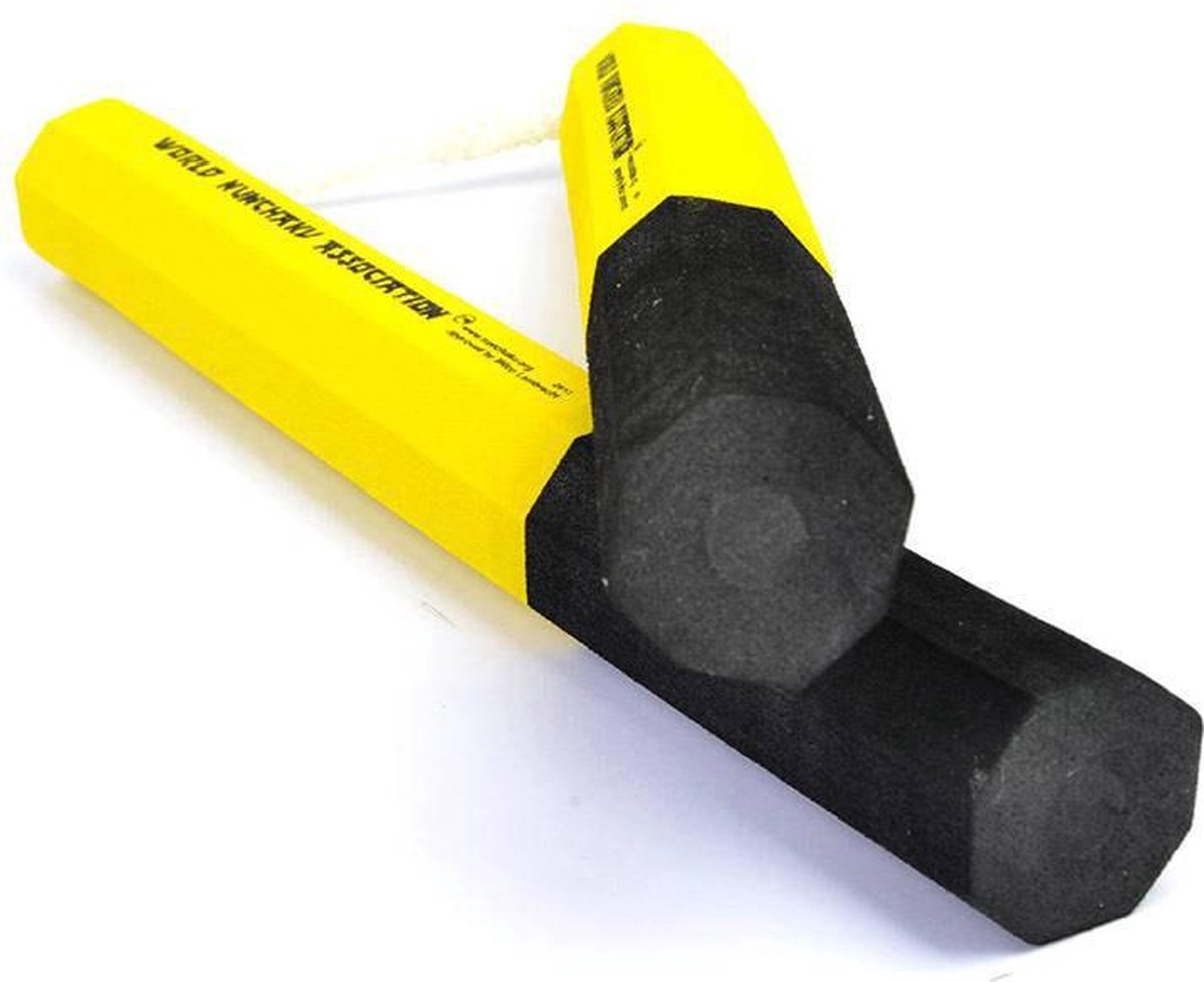 WNA Nunchaku Achthoek Senior Geel