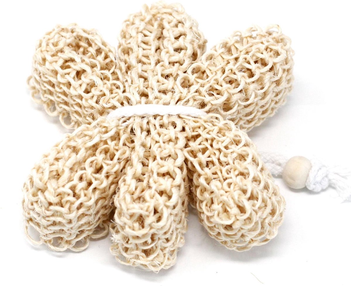 Sisal Sponge and Scrub - Exfoliating Star