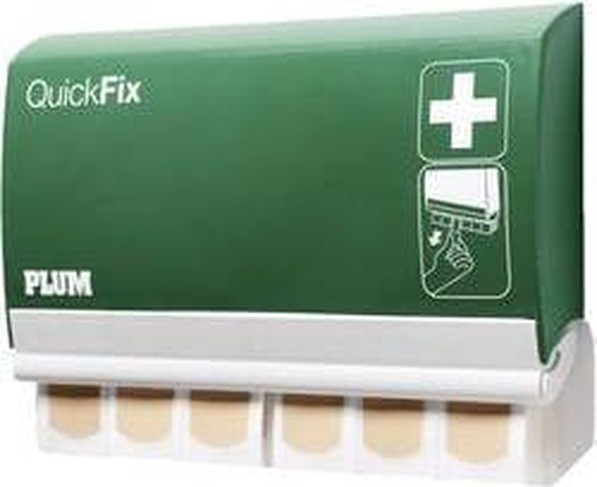 PLUM BR351005 QuickFix pleisterdispenser waterbestendig/textiel