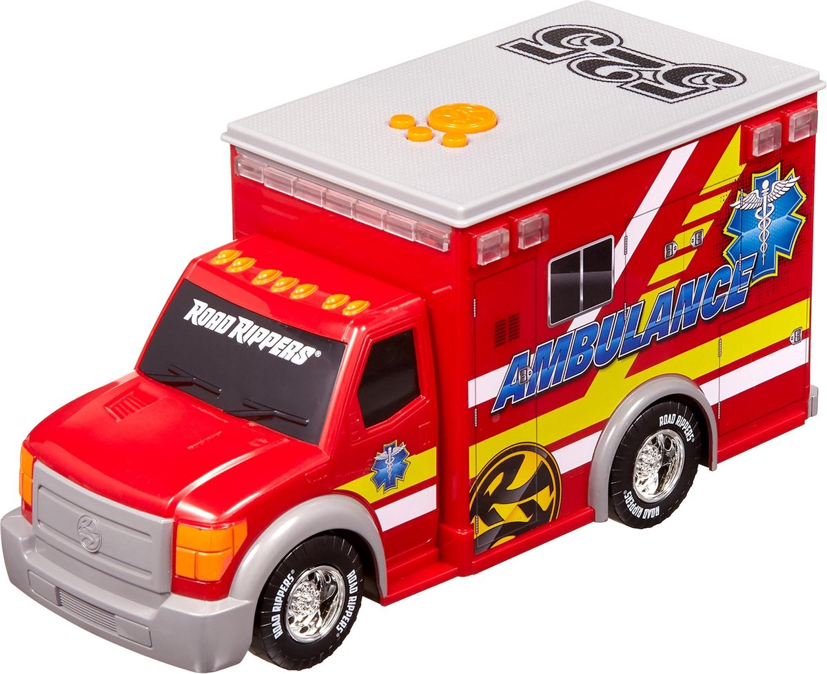 Nikko - Road Rippers Auto Rush en Rescue: ambulance 30 cm