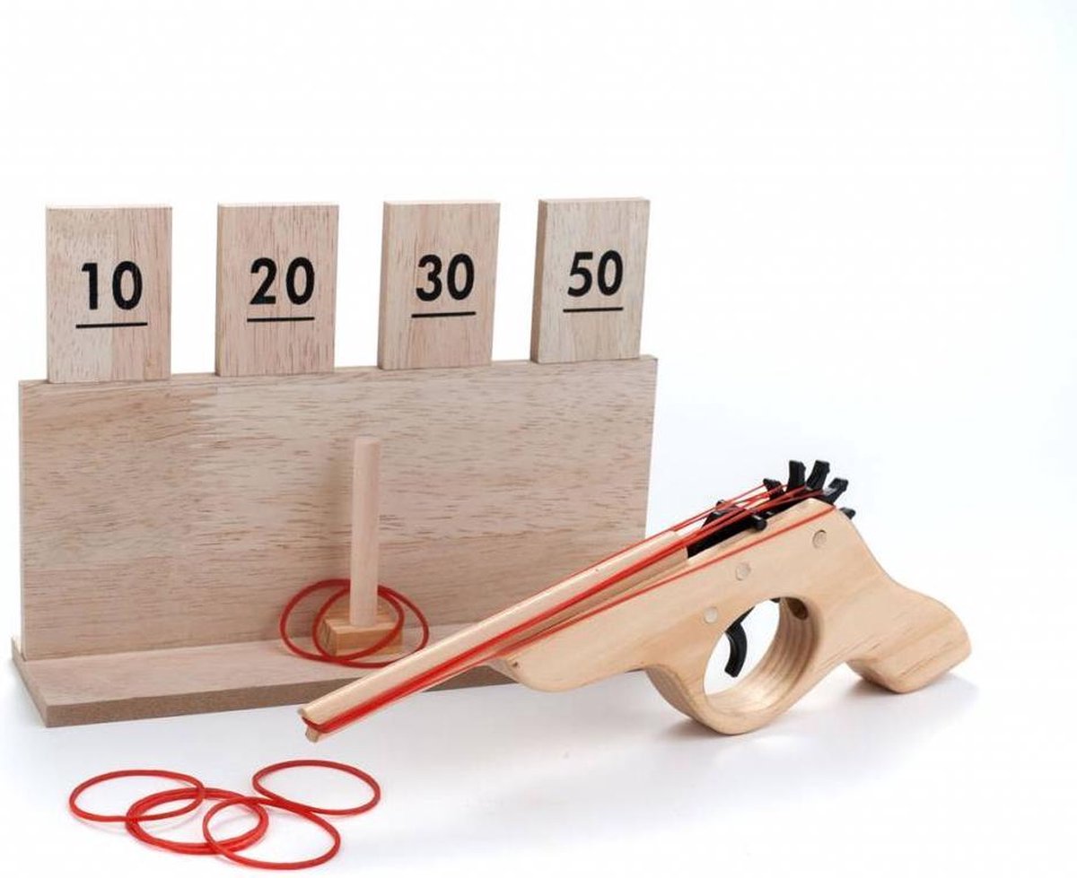 Houten schietspel