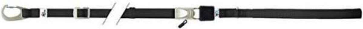 Curli Hondenlijn Lok Basic Leash 140-220 Cm Polyester Zwart