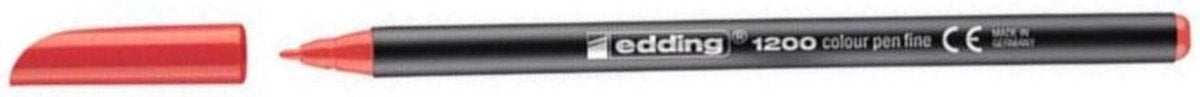 Color pennen Edding 1200-02 rood