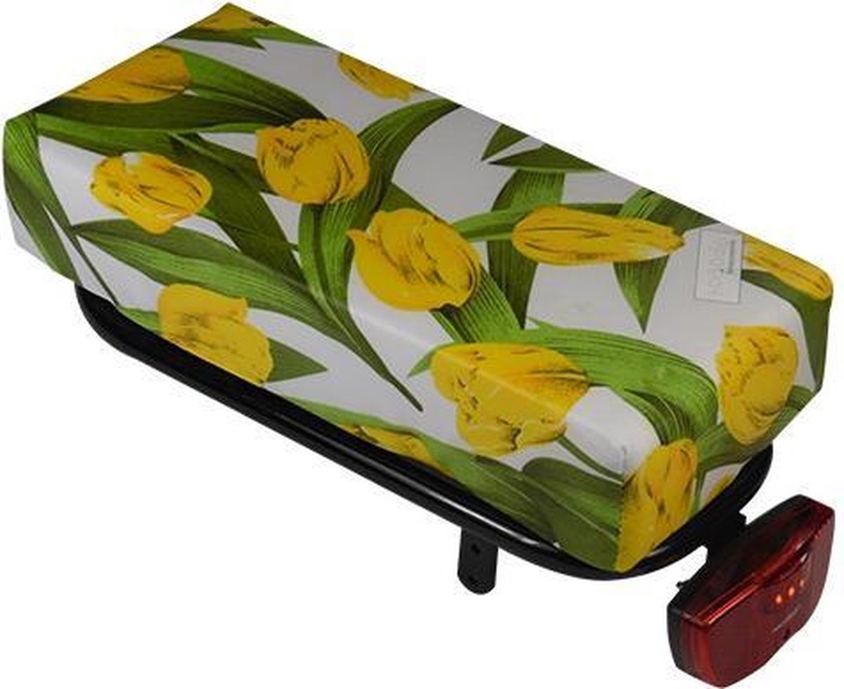 HOOODIE Big Cushie Tulips Yellow