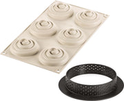 Silikomart Kit Mini Tarte Twist Set/6