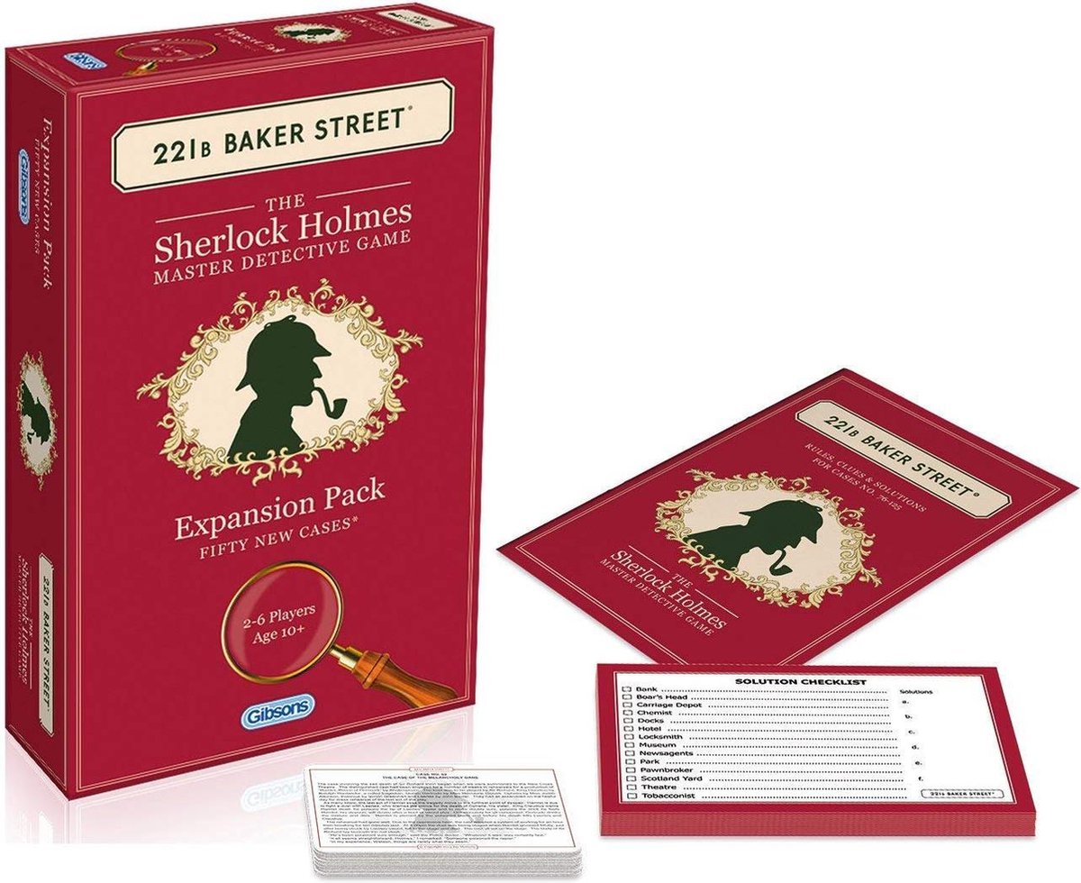 Gibsons puzzel 221b Baker Street Expansion Pack
