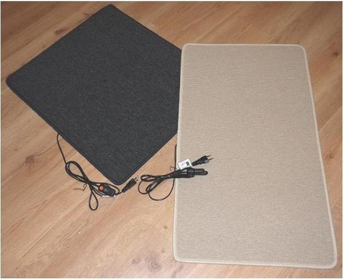 Warme voeten mat 40x50cm 60W-80w creme