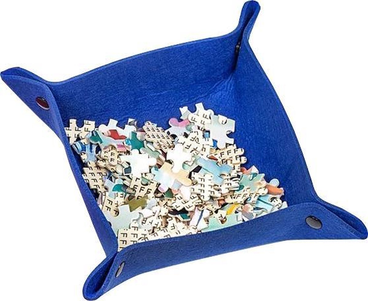 Puzzel Sorteer Bakken - Puzzelstukjes Bakken - Opvouwbaar - Stapelbaar - Bordspel Sorteer Bakjes