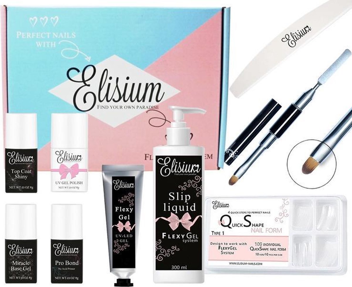 Elisium - Maxi Flexy Gel Set From Quick Shape Type 1 9