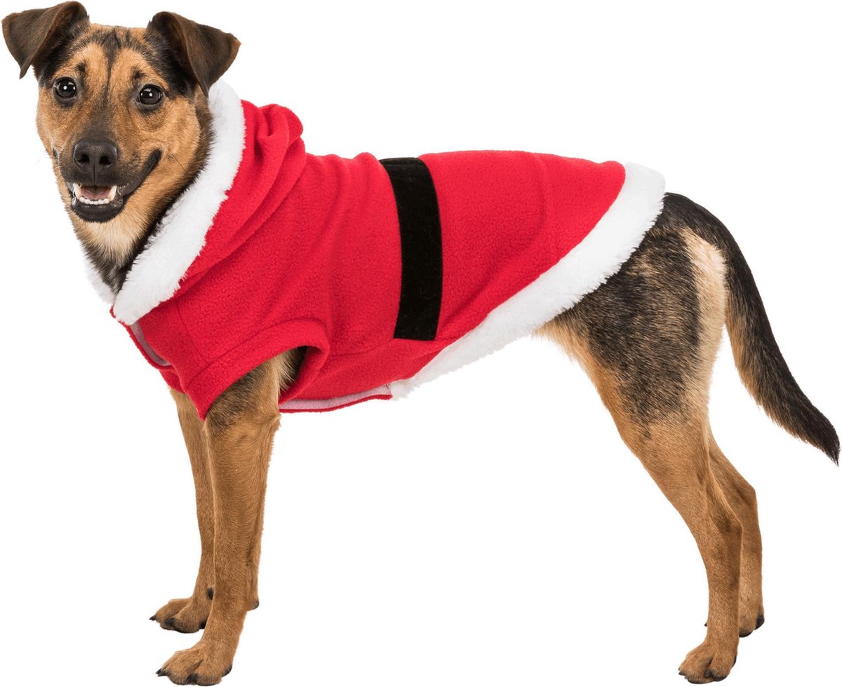 Hondenjas kerst fleece M 35 cm
