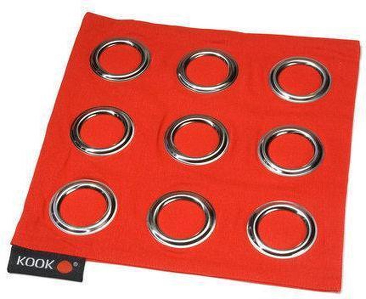 KOOK Onderzetter - Rood