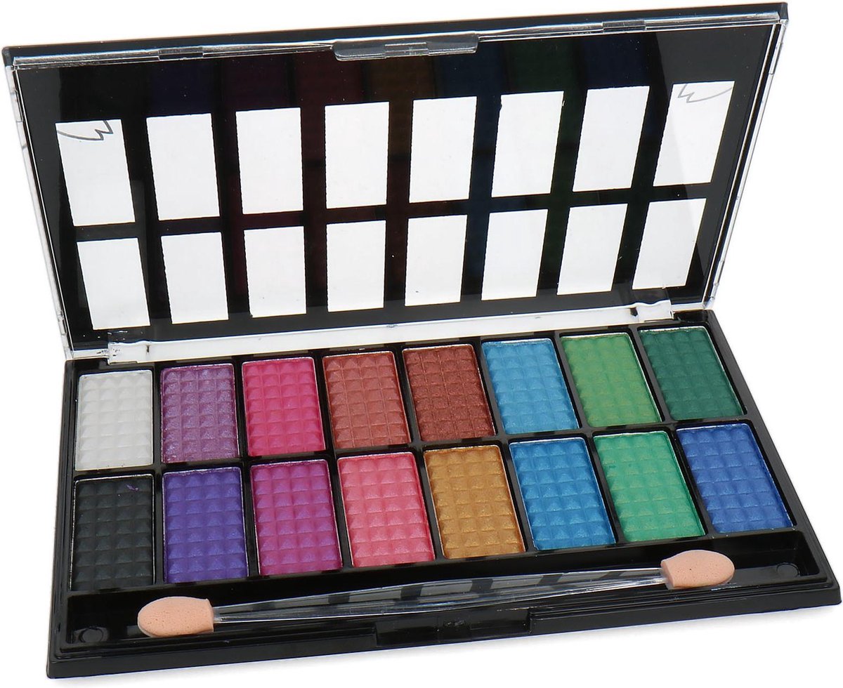 Saffron 16 Colours Oogschaduw Palette - 2