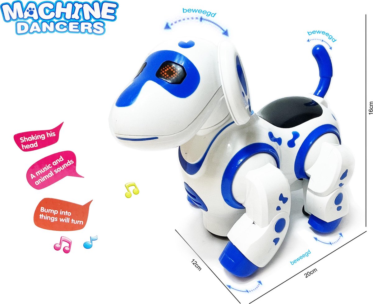 Interactieve Robot puppy - beweegt