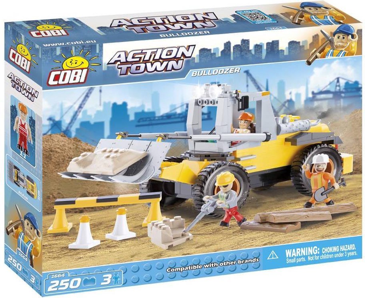 Cobi - Action Town 1664 - Bulldozer