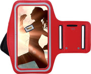 Samsung Galaxy A70 - Sportband Hoesje - Sport Armband Case Hardloopband Rood
