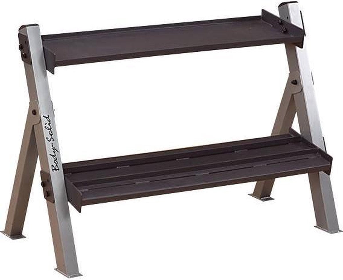 Dual Dumbbell & Kettlebell Rack Body-Solid - GDKR100