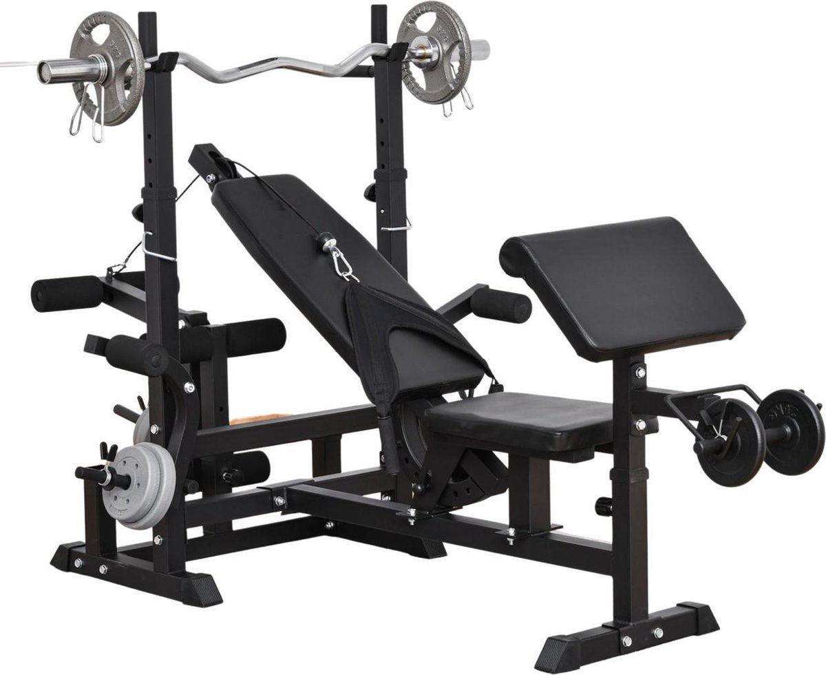 Halterbank - Fitnessbank - Trainingsbank - Fitness bank - Fitness - Multifunctioneel