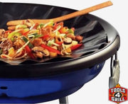 Tools4grill 2 stuks Anti-aanbakfolie - bakvel rond - Herbruikbaar - Ø 48 Cm / 19 inch o.a. geschikt voor Cadac skottel en (kamado) BBQ