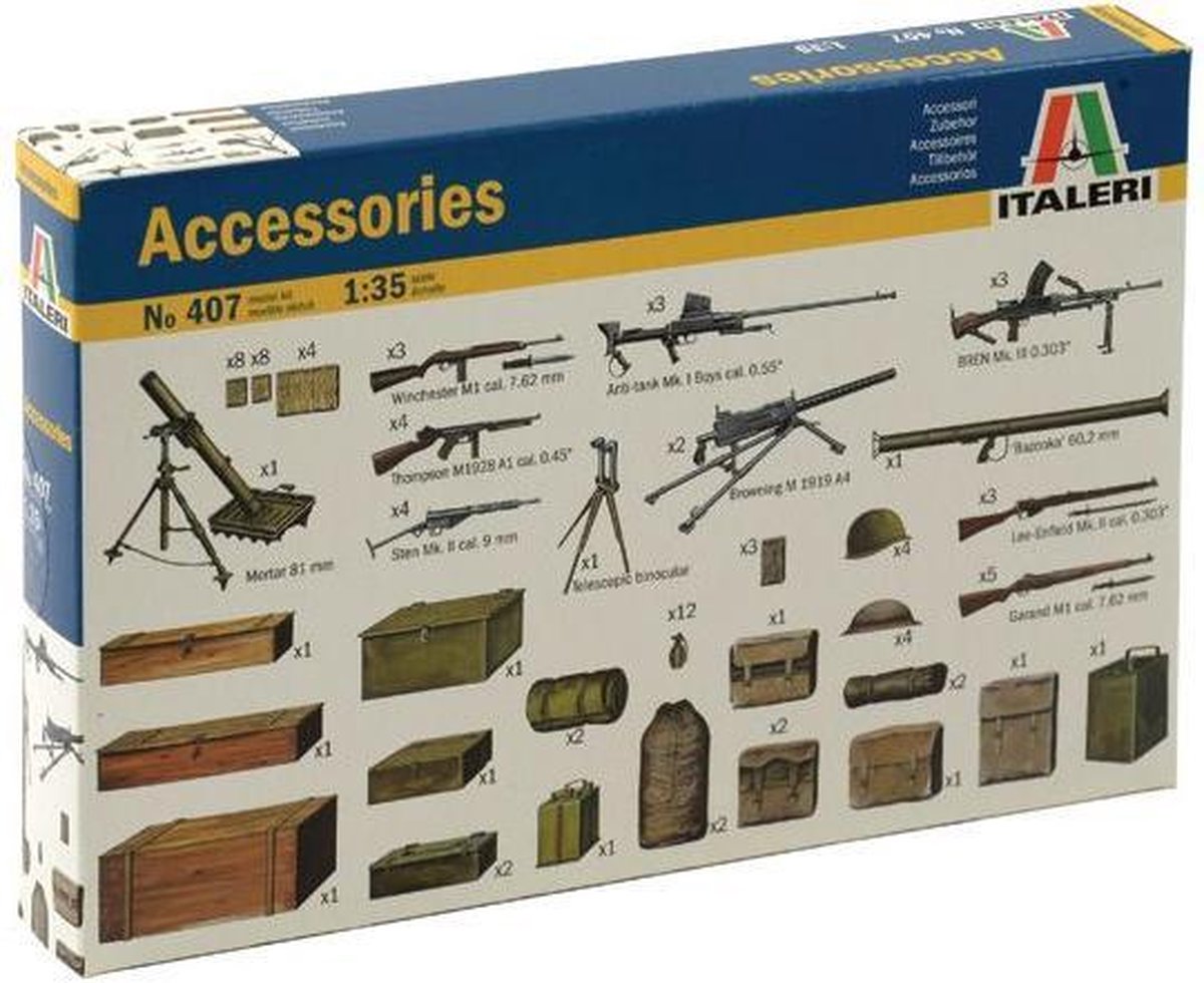 Italeri - Accessories 1:35 (Ita0407s)