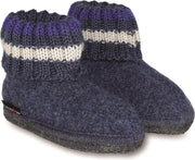 Halflinger Sloffen Unisex - blauw - Maat 39