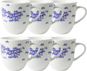 Mokken set van 6 - theemokken - mokken - theemokken set - theemok - Holland - Delfts blauw