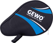 Gewo Tafeltennis Bathoes Master Rond Met Ballenvak - Blauw - voor 1 bat