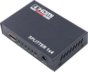 Coretek HDMI splitter 1 naar 4 - versie 1.3 (Full HD 1080p)