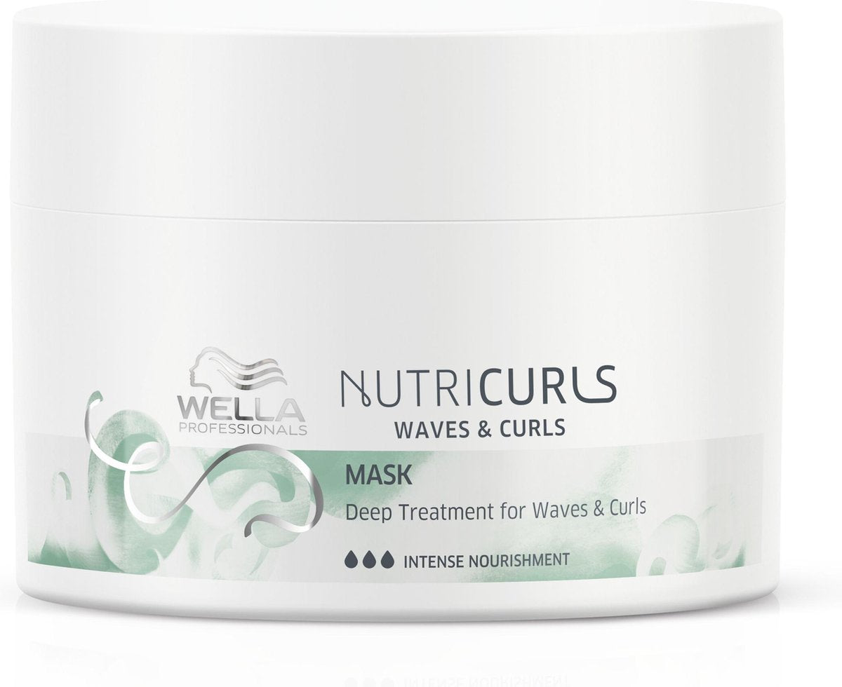 Wella Nutricurls Deep Treatment Waves & Curls haarmasker Vrouwen 150 ml