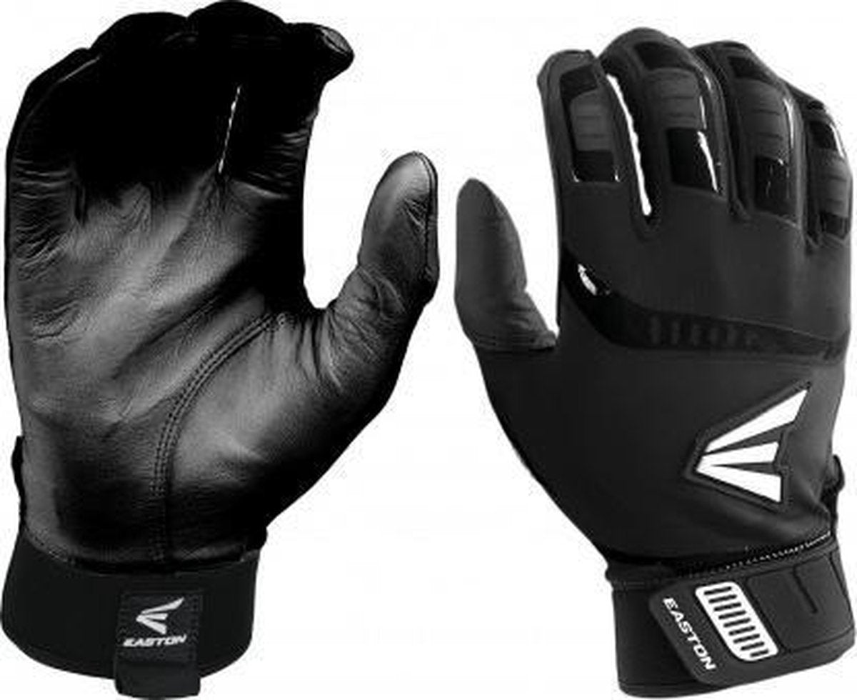 Easton - Honkbal - MLB - Walk-Off - Slaghandschoentjes - Volwassenen - Zwart - Large