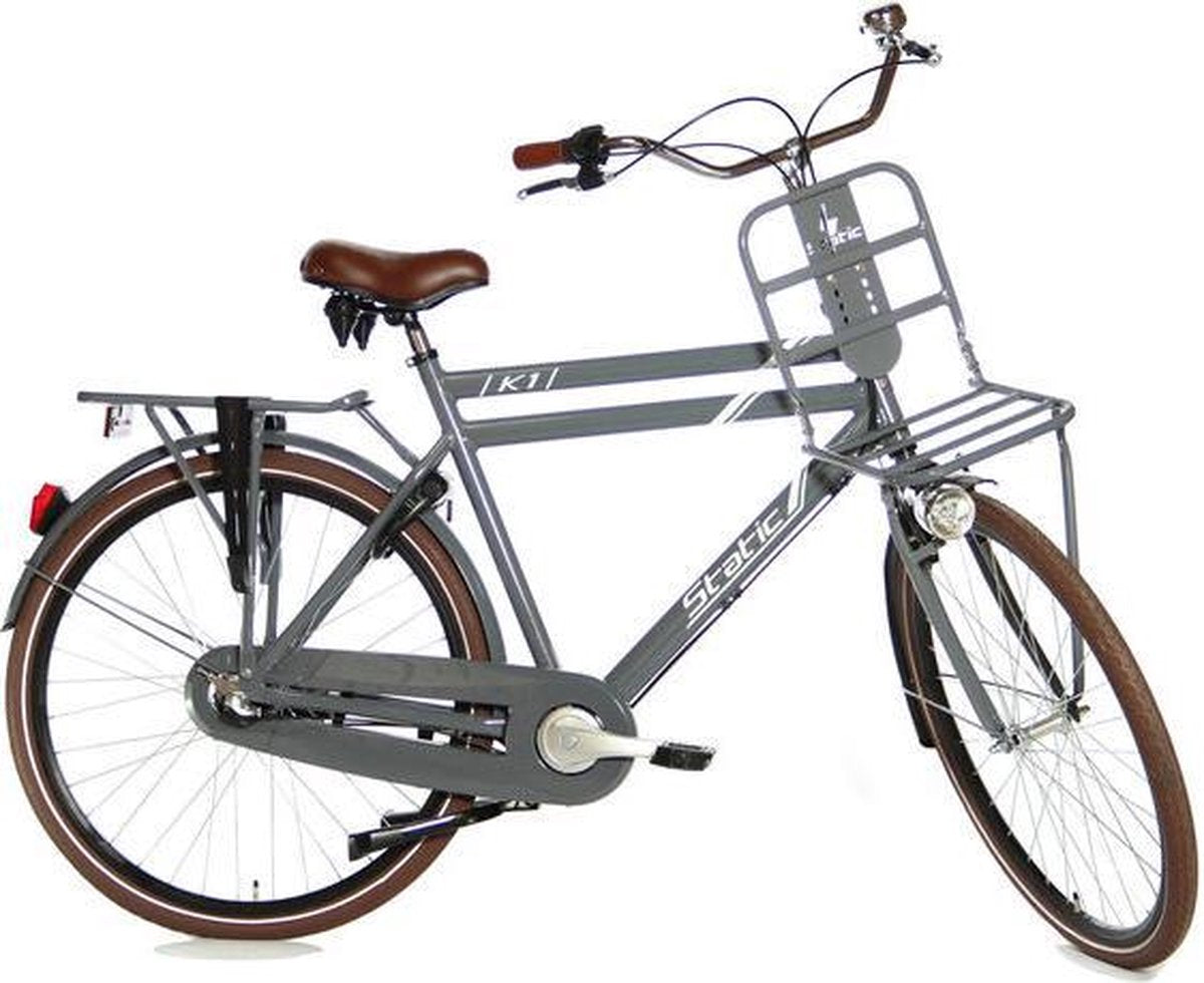Static Heren Transporter fiets 28 inch met 3 versnellingen 50 cm 