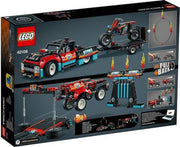 Playset Technic Stunt Show Truck And Bike Lego 42106