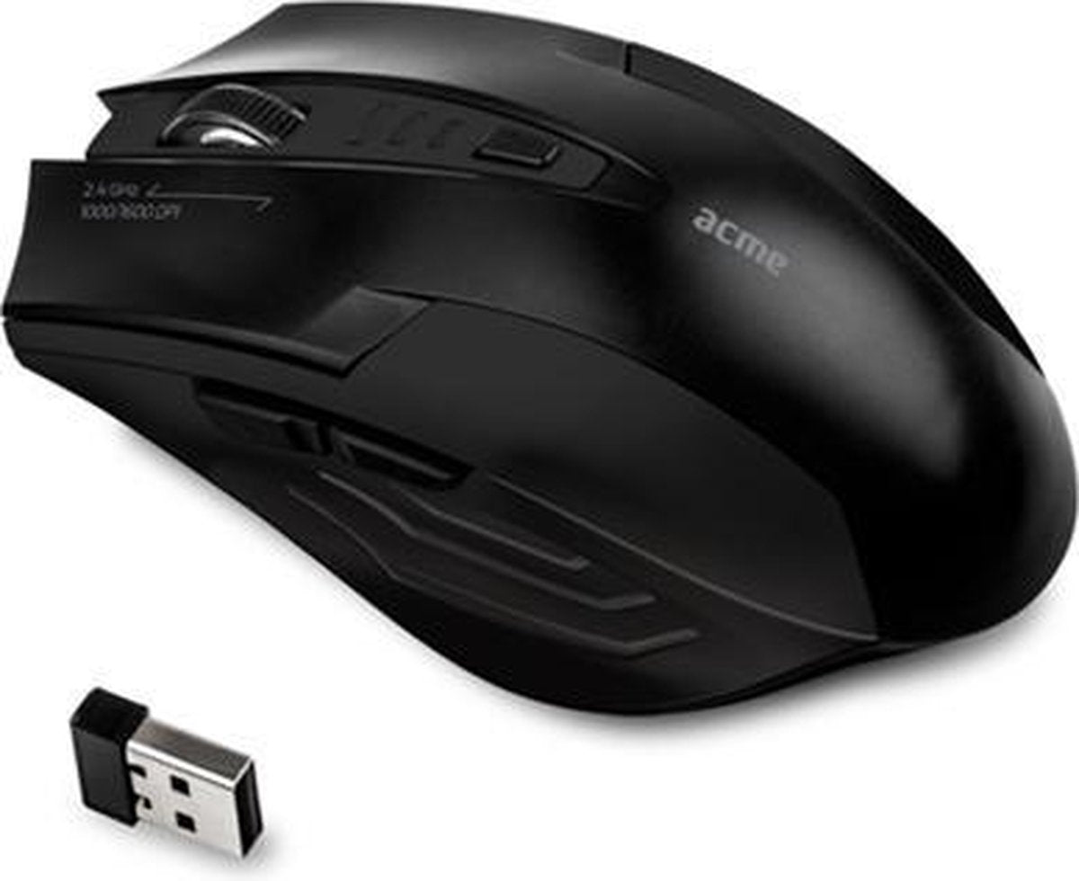 ACME MW14 muis RF Draadloos Optisch 1600 DPI Rechtshandig