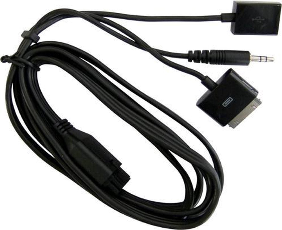 Parrot PI020162AC Muziek Kabel voor Parrot MKi9000/9100/9200 - Zwart