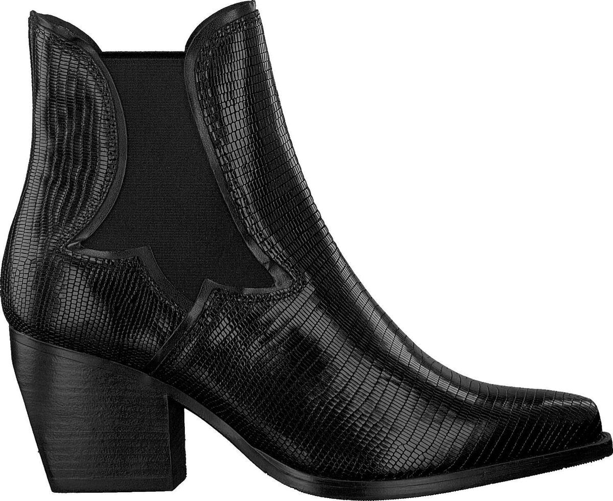 Verton 667-003 Enkellaarsjes - Enkelboots - Dames - Zwart - Maat 38