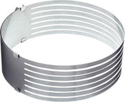 Kitchen Craft Verstelbare Taartvormensnijder - 24-30 cm - RVS