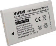 VHBW Camera accu compatibel met Minolta NP-200 / 700 mAh