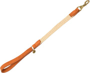 Fantail | Dog leash short Tau Light Brown 60cmx25mm