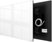Welltherm infrarood paneel 580 Watt Wit glas uitvoering frameless