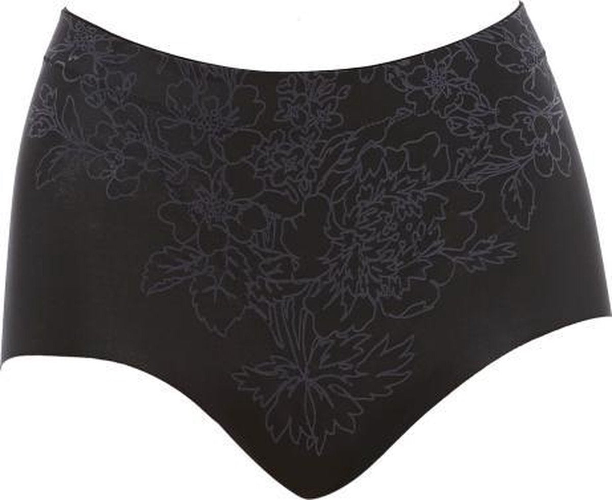 Corrigerend slipje maxi Wacoal flowe-Zwart-M