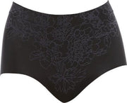 Corrigerend slipje maxi Wacoal flowe-Zwart-M