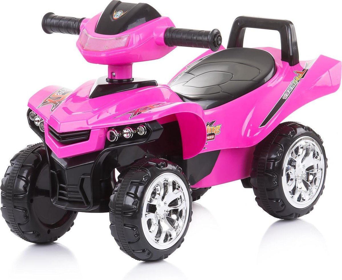 Loopauto ATV roze