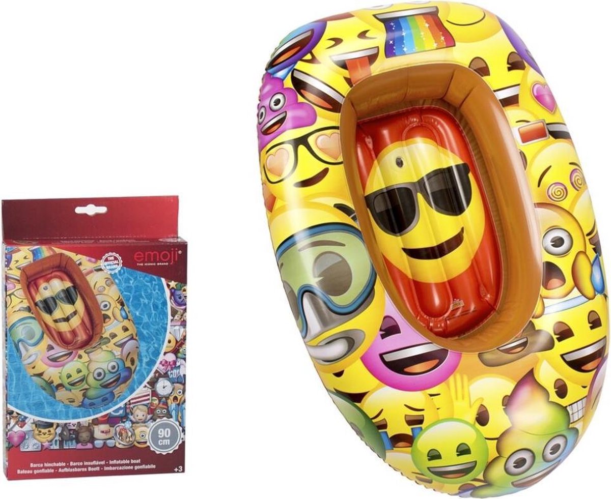 Jilong Opblaasboot emoji 90 cm