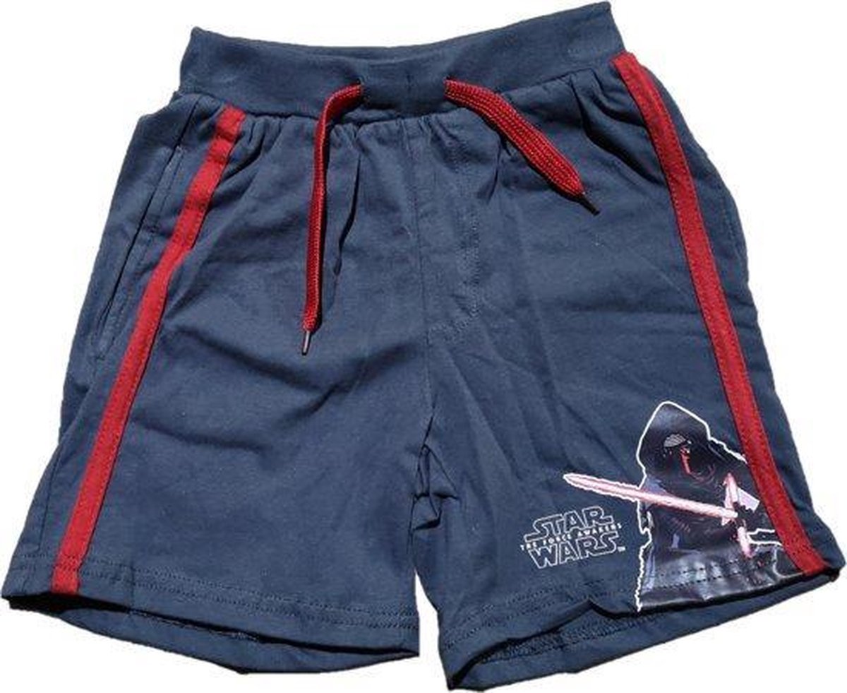 Star Wars - Kylo Ren - Bermuda Shorts - Zwart - 116 cm - 6 jaar