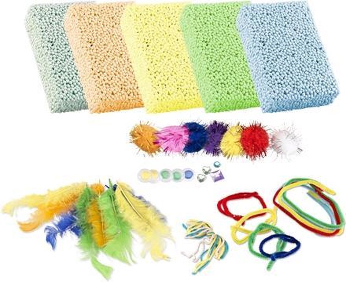 Imaginarium ART DOUGH PERLA SET - Set Speciale Klei - Bolletjes - Inclusief Accessoires