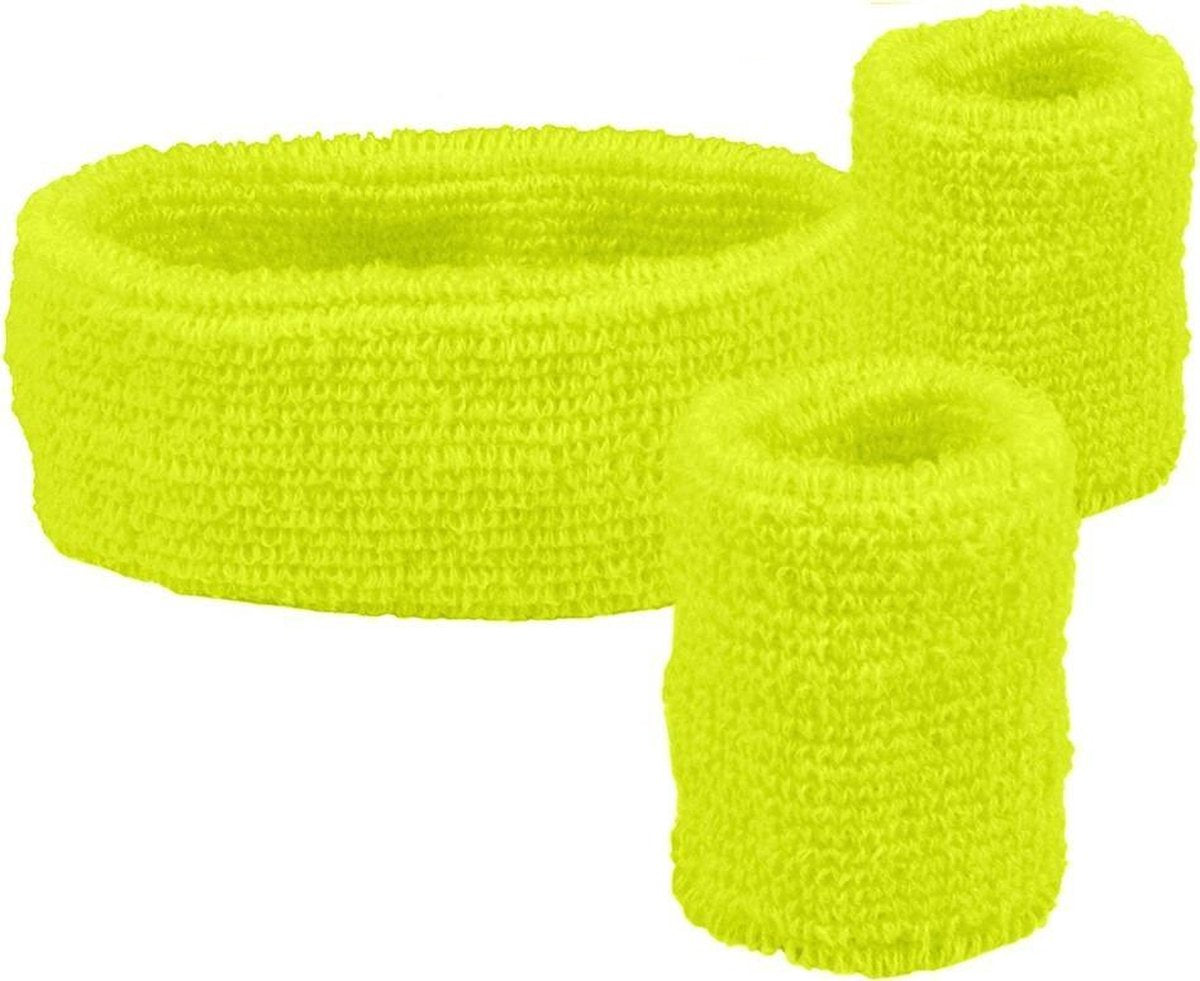 2 Sets haarbandjes met zweetbandjes