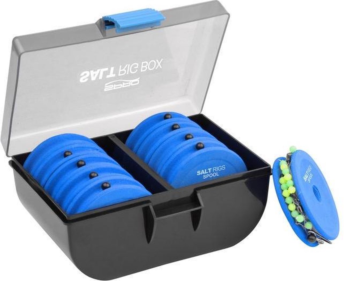 Onderlijnen box | Rig winder box | Salt rig spoel 10 discs