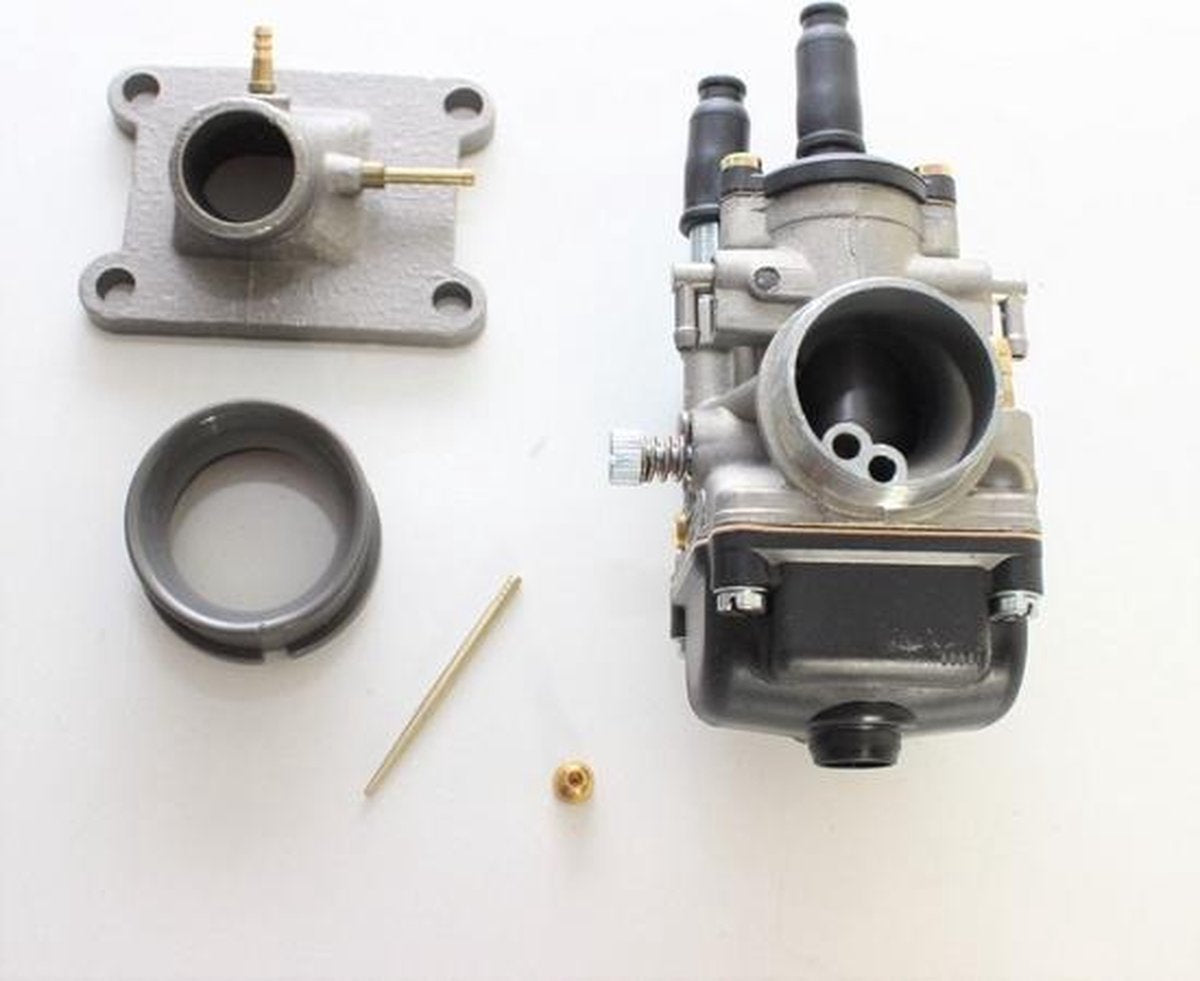 Carburateur 21mm. inkl. spruitstuk.  Derbi Senda